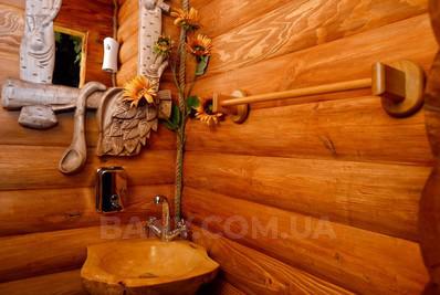 Sauna on the wood «Forest Hut» reviews, bath/sauna Kyiv Darnitsky district Bortnichi, st. Kotsyubinsky, 22, photo, address with a travel card.