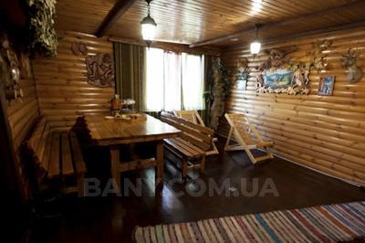 Sauna on the wood «Forest Hut» reviews, bath/sauna Kyiv Darnitsky district Bortnichi, st. Kotsyubinsky, 22, photo, address with a travel card.