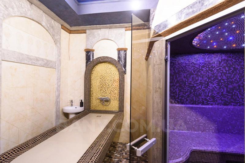 Transcarpathian Kolyba reviews, bath/sauna Kyiv Shevchenko district st. Bogdan Gavrilishin 12/16, entrance from the restaurant, photo, address with a travel card.