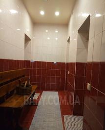 Transcarpathian Kolyba reviews, bath/sauna Kyiv Shevchenko district st. Bogdan Gavrilishin 12/16, entrance from the restaurant, photo, address with a travel card.
