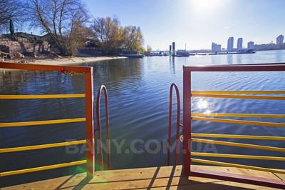 Сауны гостиничного комплекса «Червона Калина» на Днепре відгуки, лазня/сауна Киев Деснянский район Проспект Романа Шухевича 7, Парк Муромец (Северний мост), фото, адреса з картою проїзду.