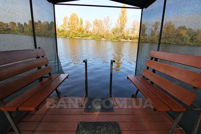 Баня на дровах «Пятница» у воды відгуки, лазня/сауна Киев Оболонский район Ул. Приречная, 37, фото, адреса з картою проїзду.