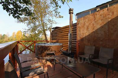 Sauna on the wood «Laguna» by the water reviews, bath/sauna Kyiv Obolonsky district Prirechnaya street, 32, photo, address with a travel card.
