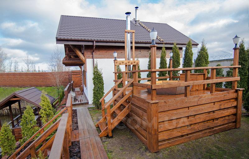 Баня на дровах «Райське озеро» відгуки, лазня/сауна Киев Деснянский район 7 километр трассы Киев-Погребы (пару километров от Троещины), фото, адреса з картою проїзду.