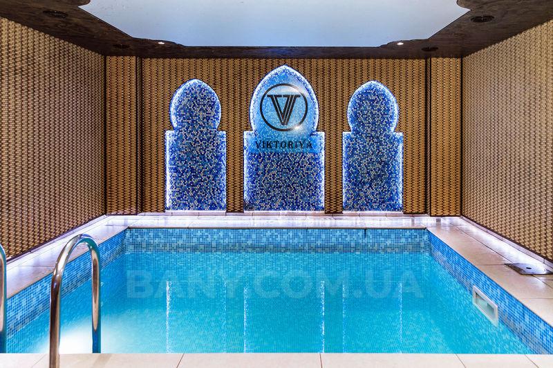 Hotel and restaurant complex «Viktoriya Family» reviews, bath/sauna Kyiv Svyatoshinsky district  Toulouse st., 3-B, photo, address with a travel card.